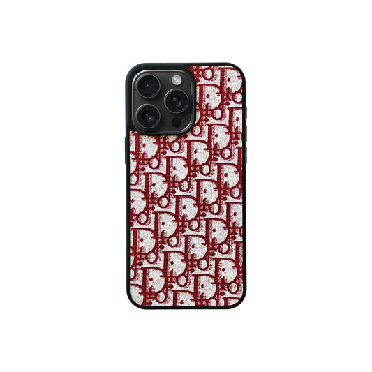CD RED MINI MONOGRAM